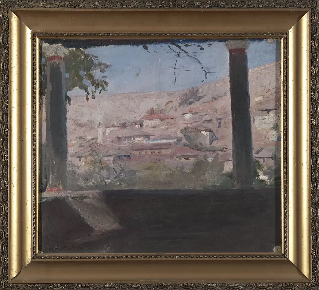 Summer house of Maria Potocka in Bakhchisaray. From the journey to Crimea