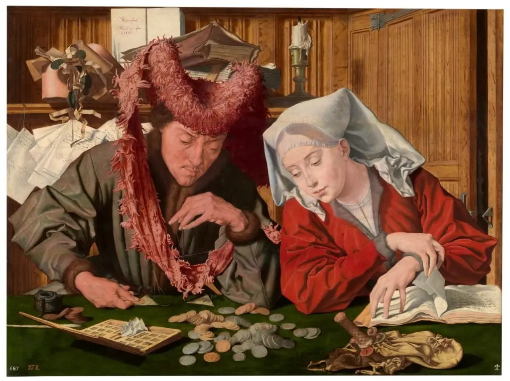 The Moneychanger and his Wife