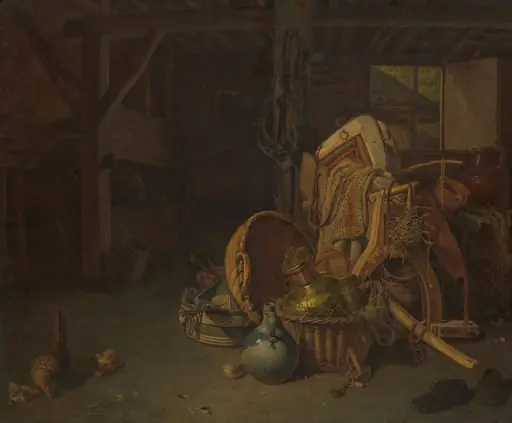 Still Life in a Stable