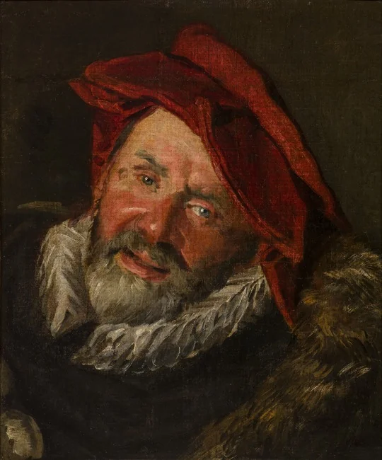 The Drinker, by Frans Hals, oil, 1626