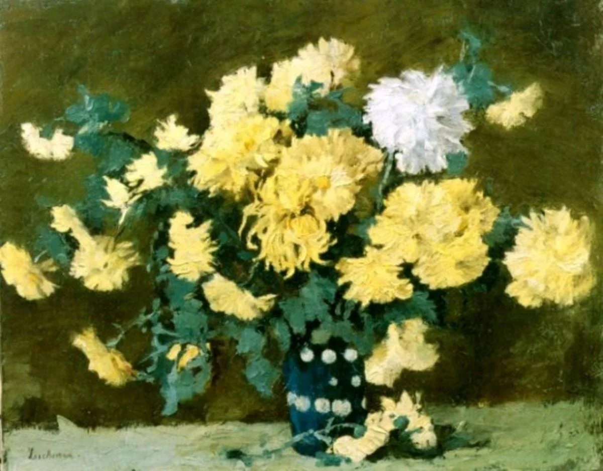 Crizanteme galbene, by Ștefan Luchian, unspecified