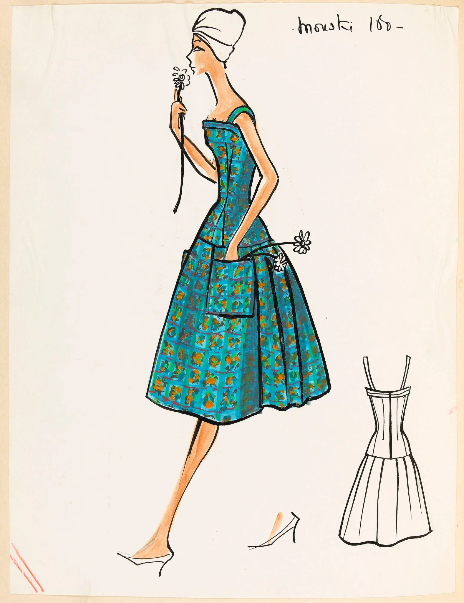 Mouski, by Carven, 1959