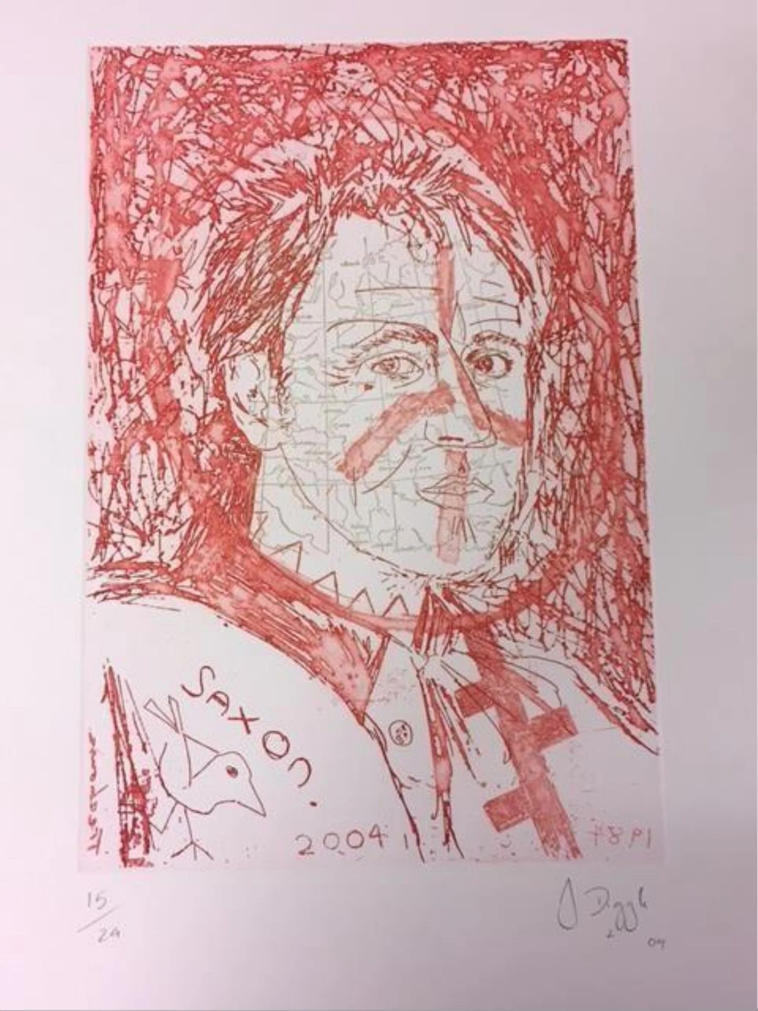Self Portrait, by Jeremy Diggle, 2004
