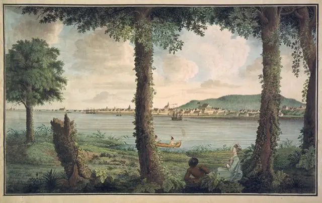 A View of Montreal in Canada, Taken from Isle St. Helena in 1762