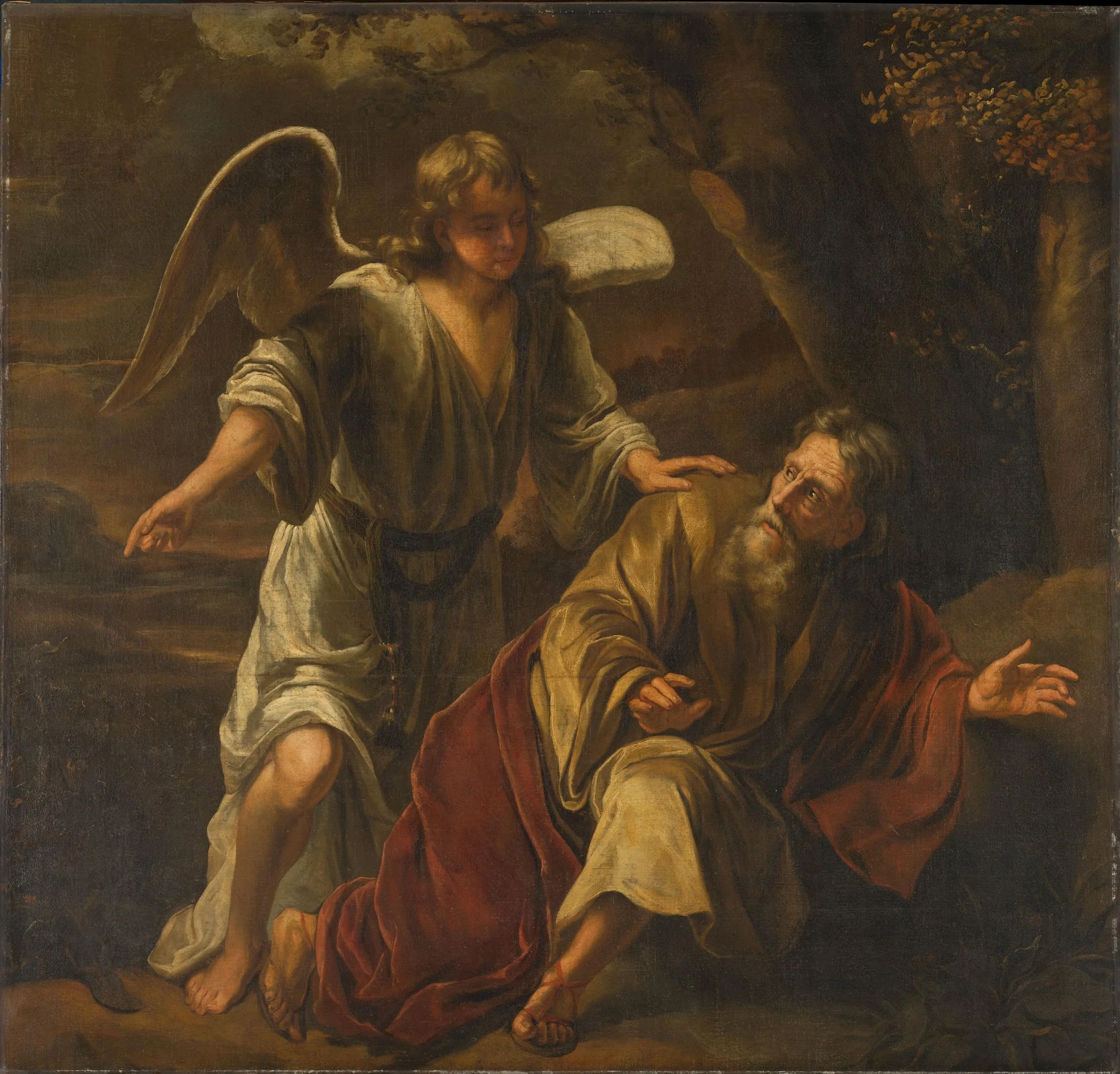 Biblical Scene, by Unknown, unspecified, 1645