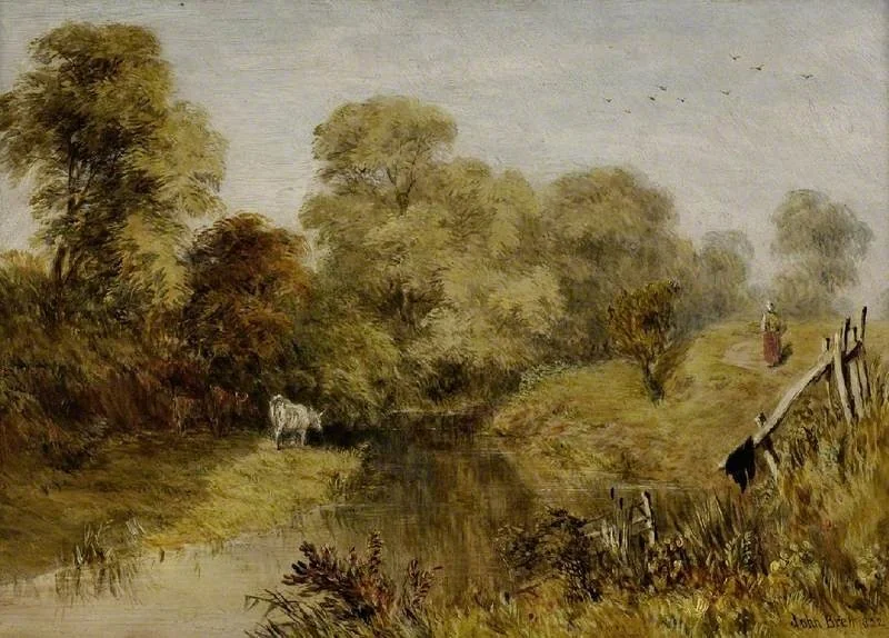 Penshurst (1852), by John Brett, unspecified, 1852
