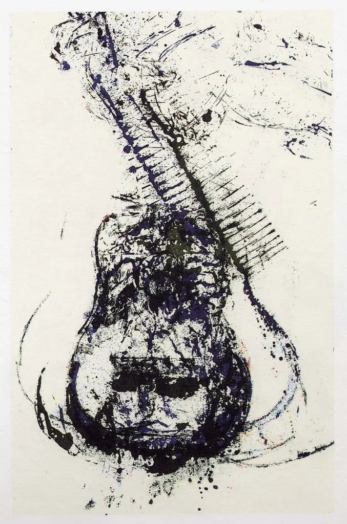 Untitled, by Arman, ink, 1976