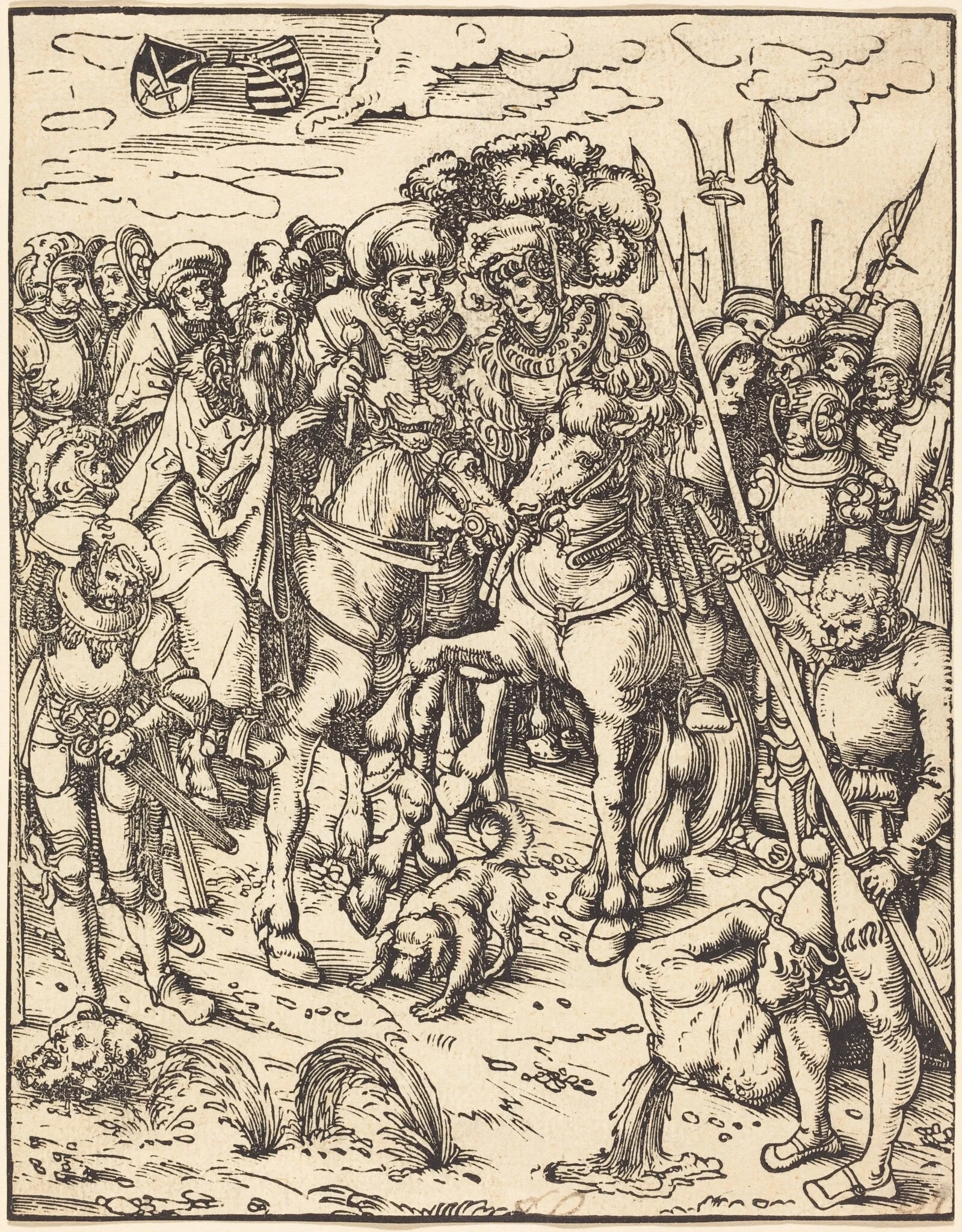 Saint Matthew, by Lucas Cranach the Elder, ink, 1512