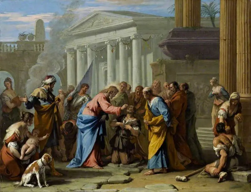 Christ Healing the Blind Man