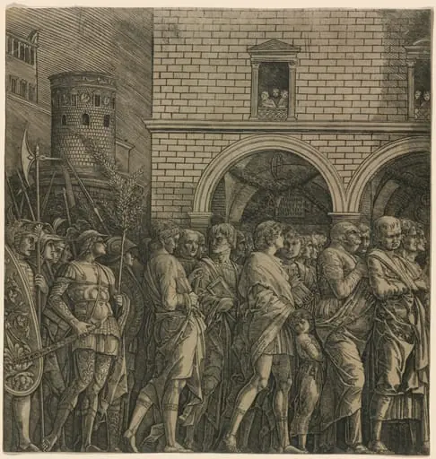 The Triumph of Caesar: The Senators