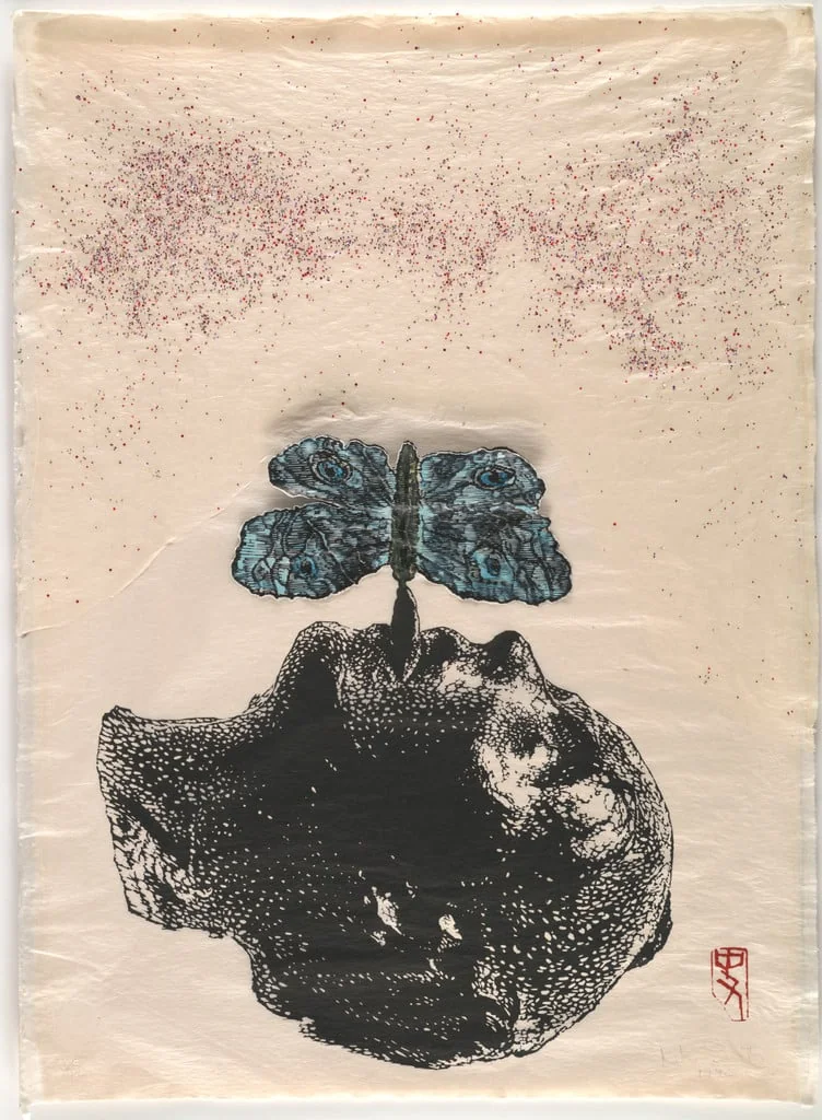 Untitled, by Kiki Smith, watercolor, 1996