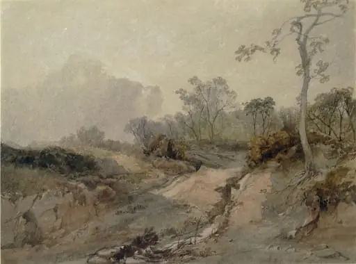 Landscape with Rutted Track
