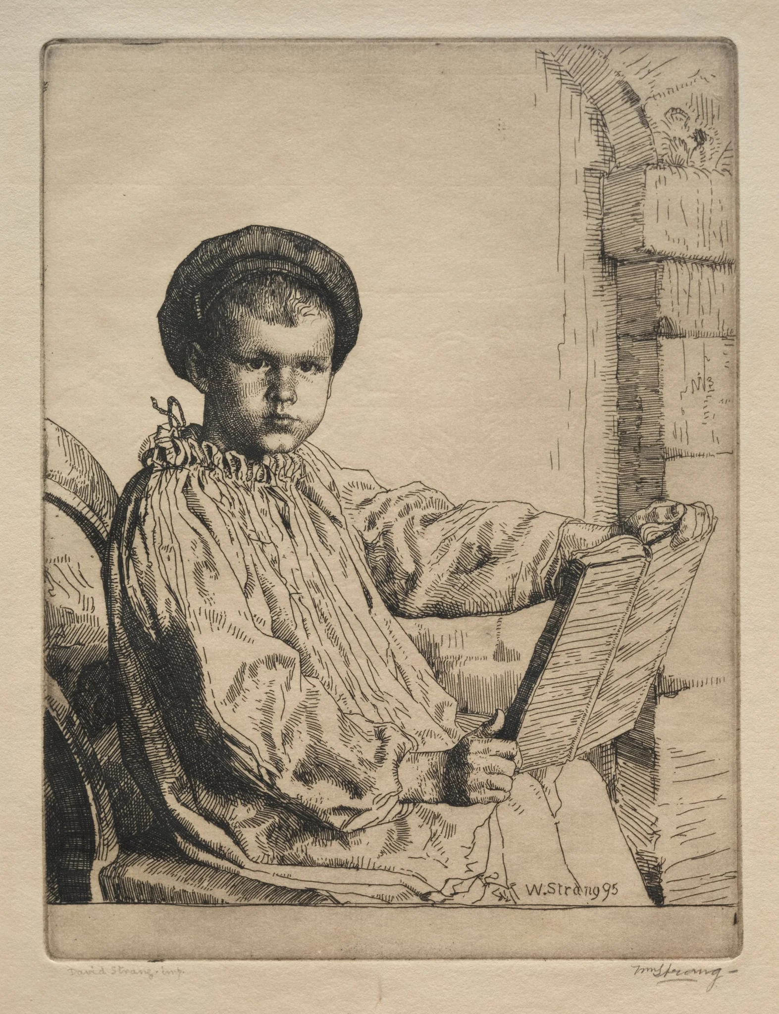 David Strang, No. 1, by William Strang, 1896