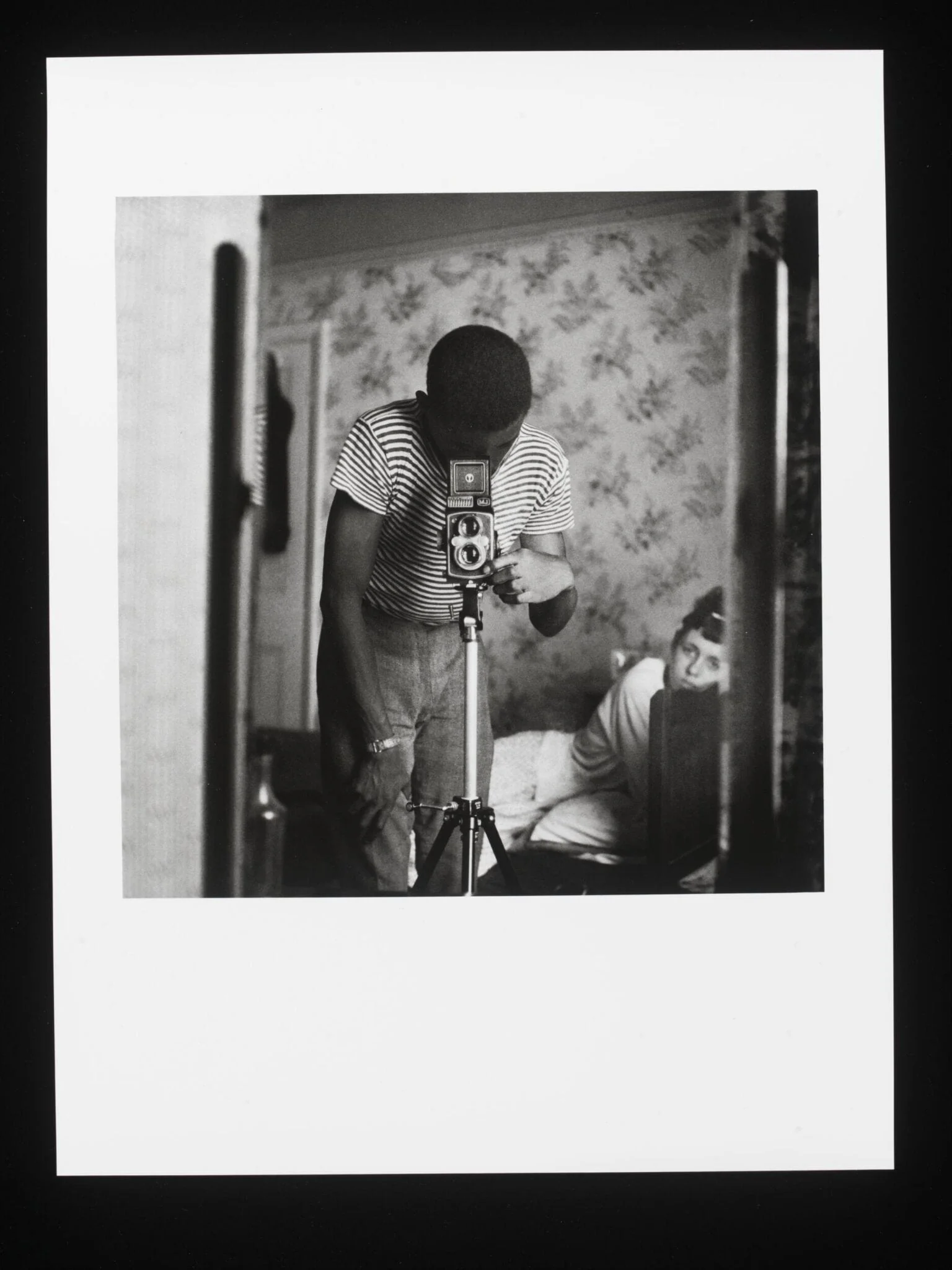Self-portrait in Mirror, by Armet Francis, photographic, 1964