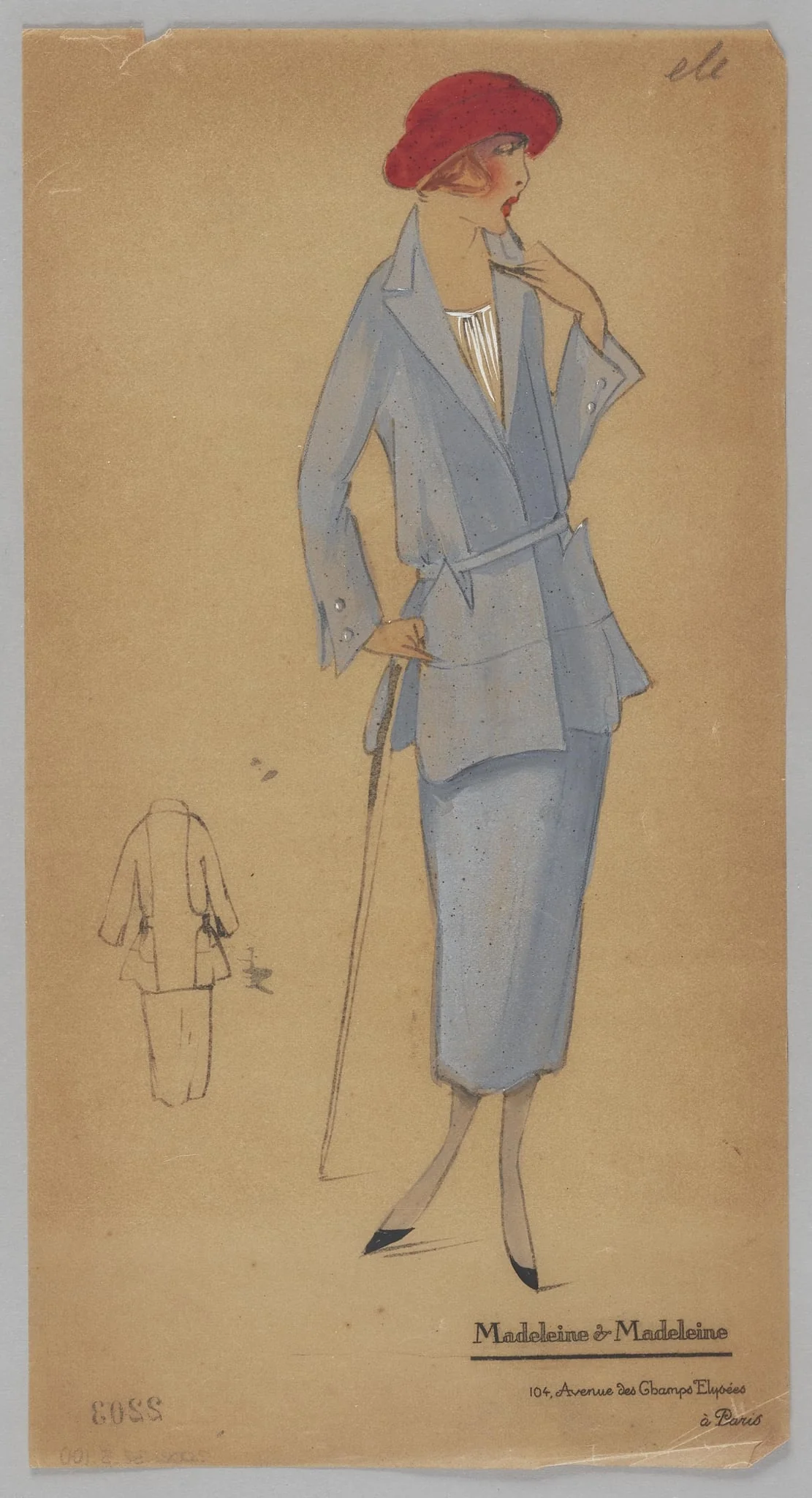 Ele, by Madeleine & Madeleine, 1924