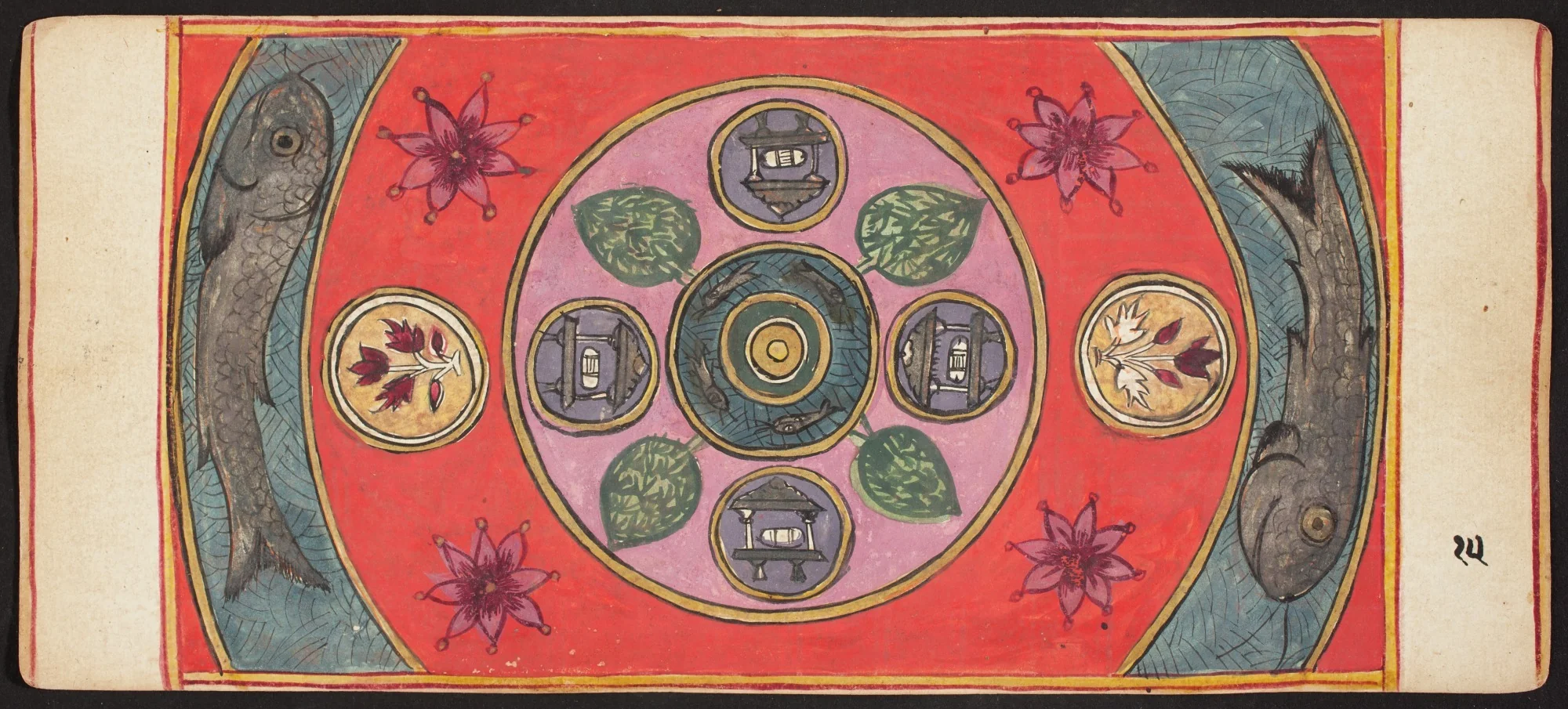 Tantric Manuscript, "Sangrahani Sutra", by Unknown, unspecified