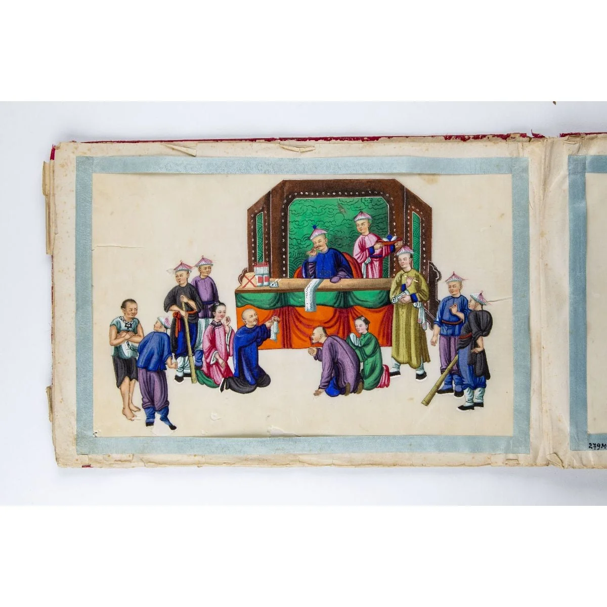 Slika Sodni procesv, by anonymous, unspecified, 1850