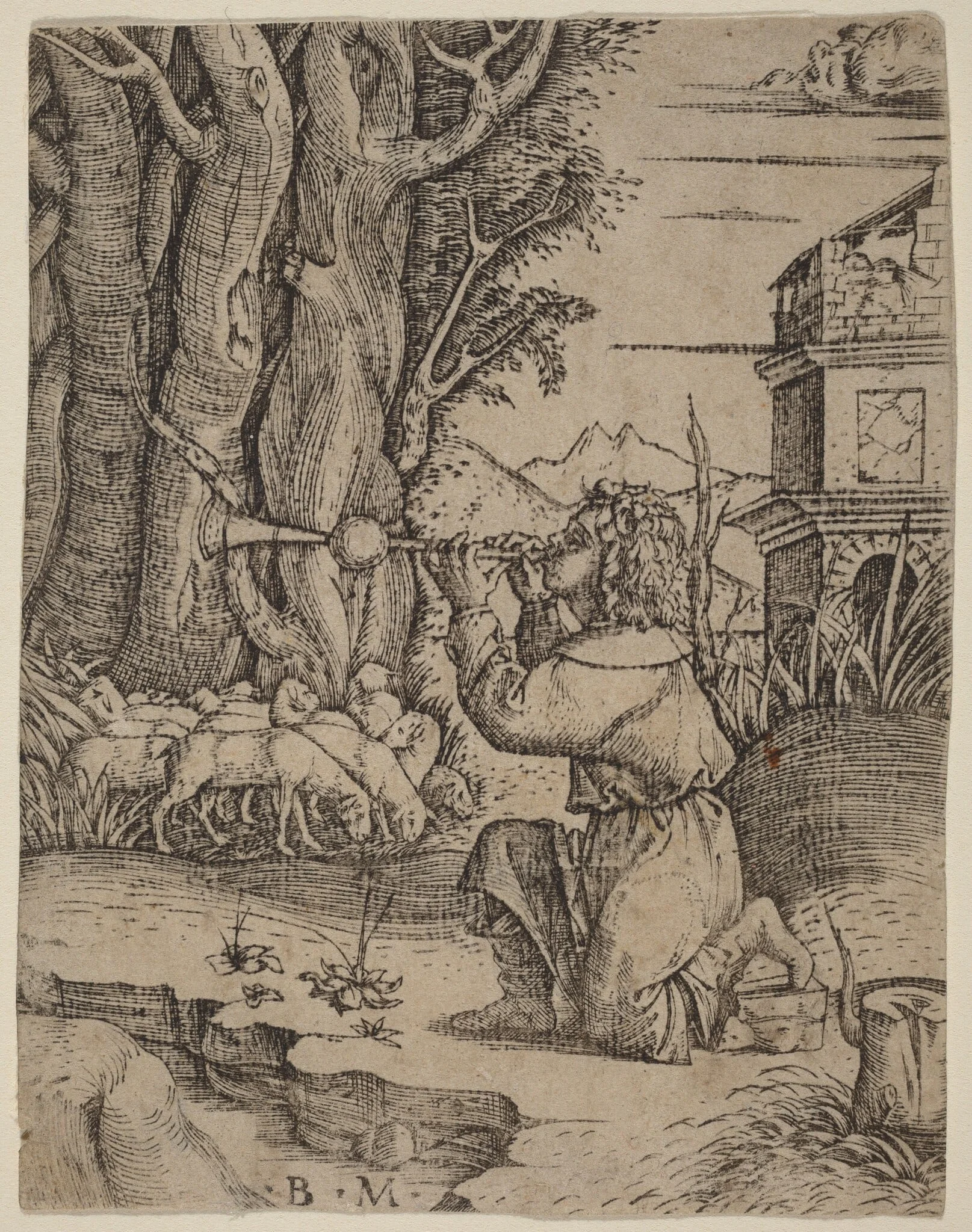 Shepherd with a Platerspiel