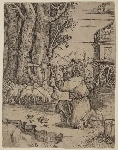 Shepherd with a Platerspiel