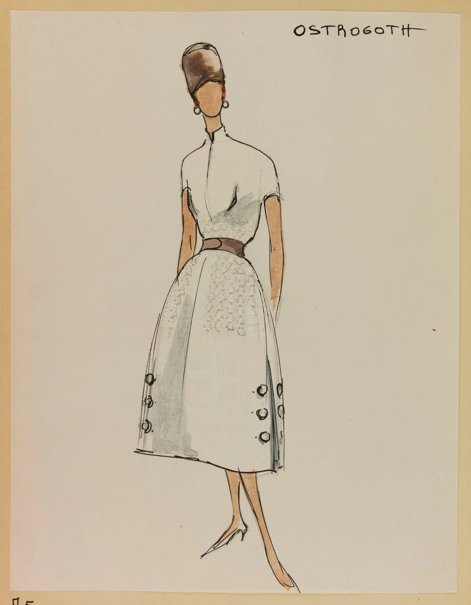 Ostrogoth, by Marie-Louise Carven, 1955