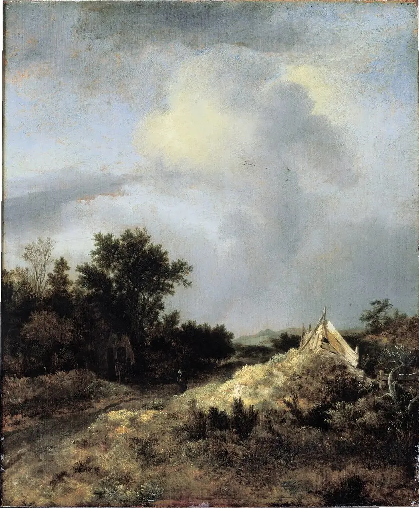 Dune Landscape with Fence, ca. 1647