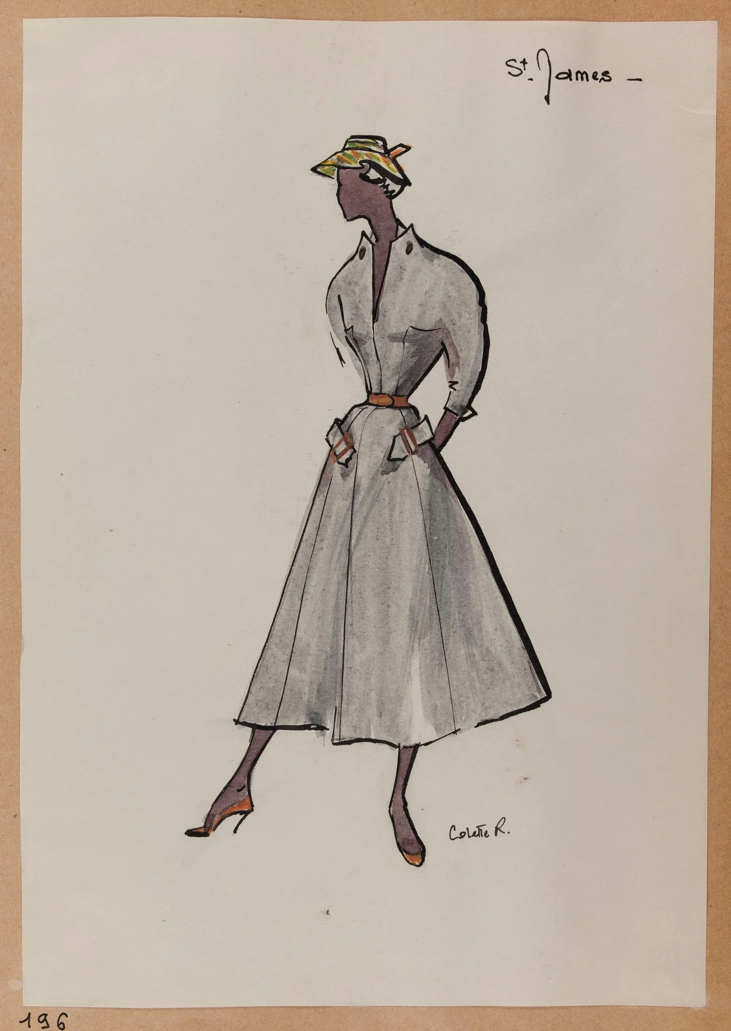 St James, by Marie-Louise Carven, 1951