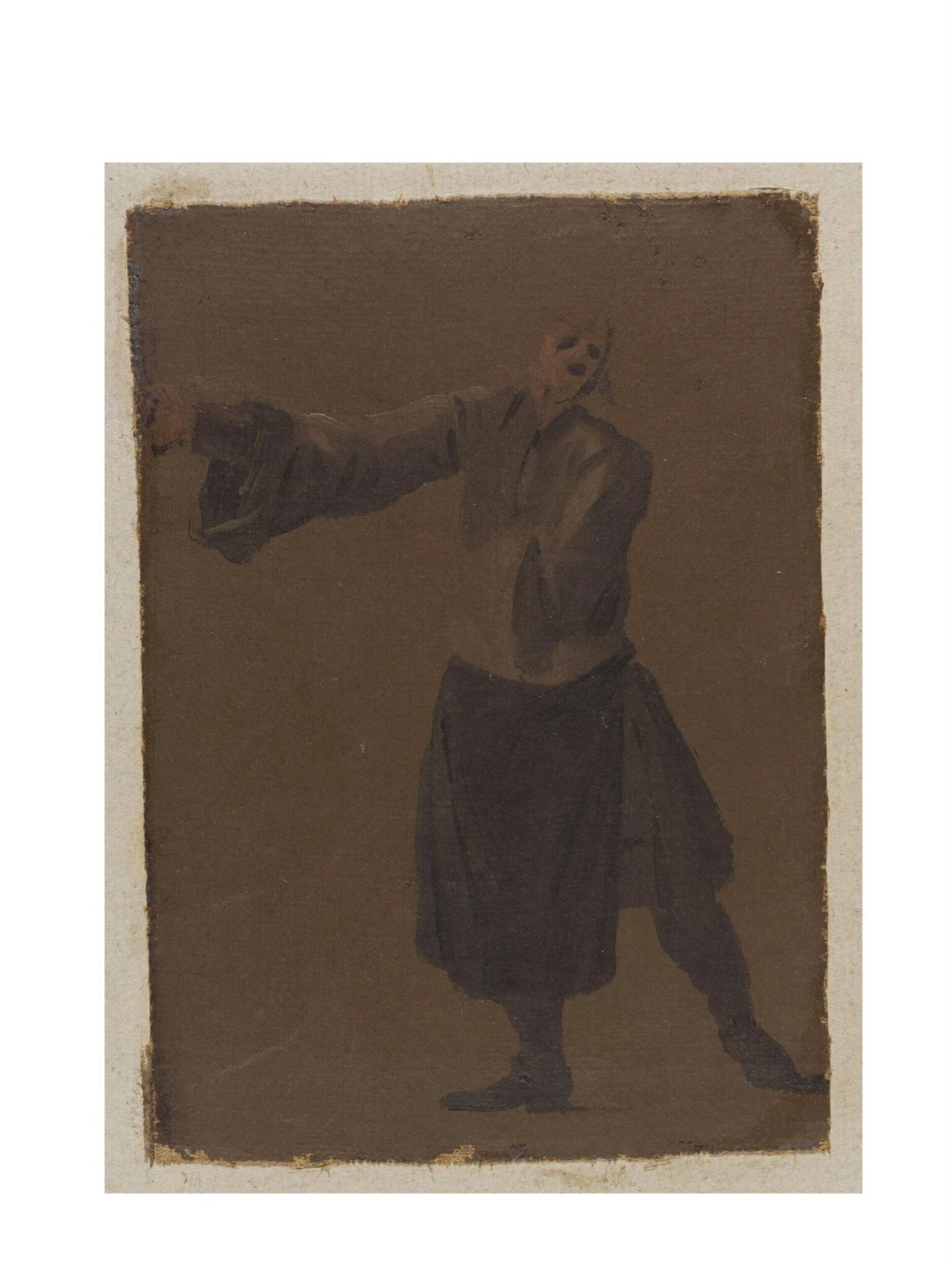 A Study of a Man, by Luca Carlevarijs, oil, 1700