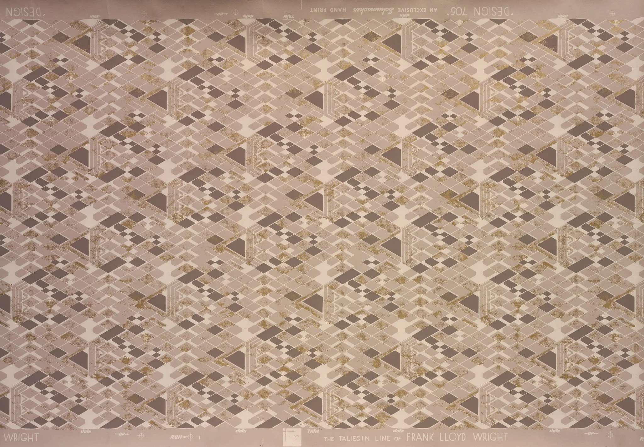 Design 705, by F. Schumacher and Co., 1959