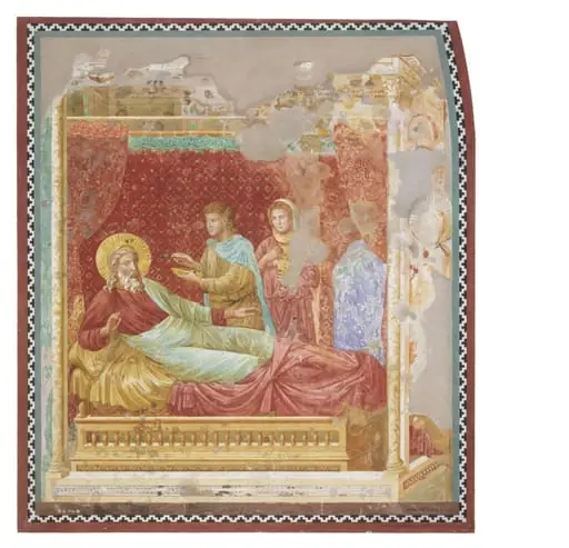 Copy after the painting Isaac rejecting Esau  attributed to the Isaac Master in the Upper Church, San Francesco, Assisi.