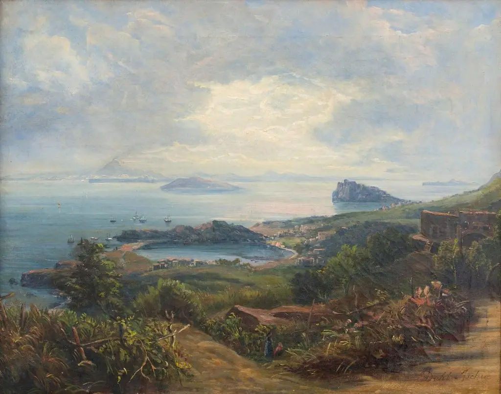 Mount Vesuvius Seen from Ischia
