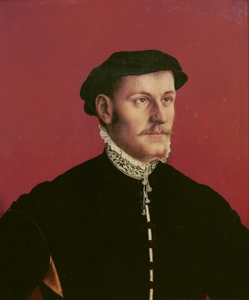Portrait of an Unknown Gentleman, by Unknown, oil, 1540