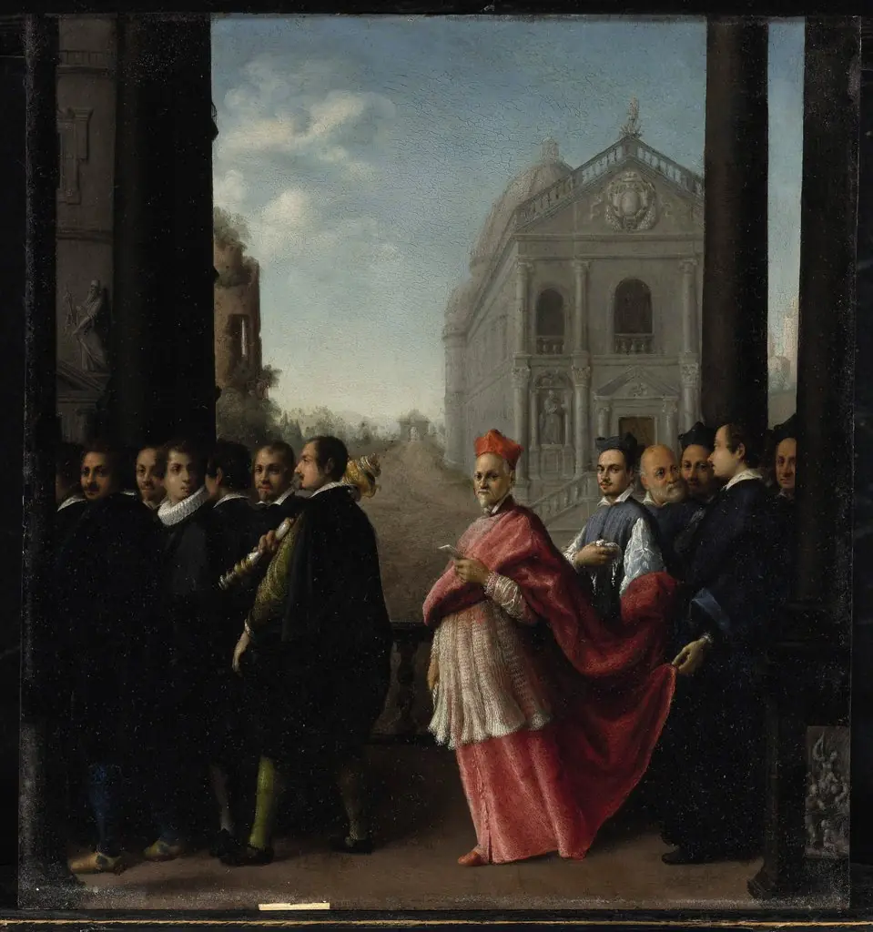A Cardinal's Procession