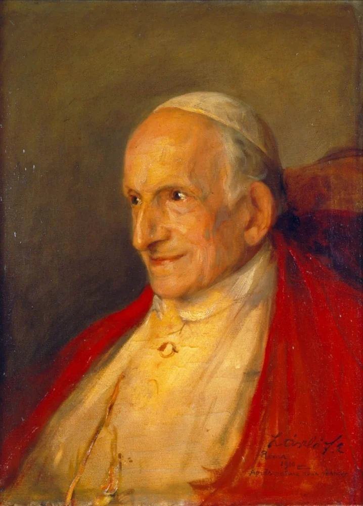 Portrait of Leo XIII, by Philip de László, oil, 1900