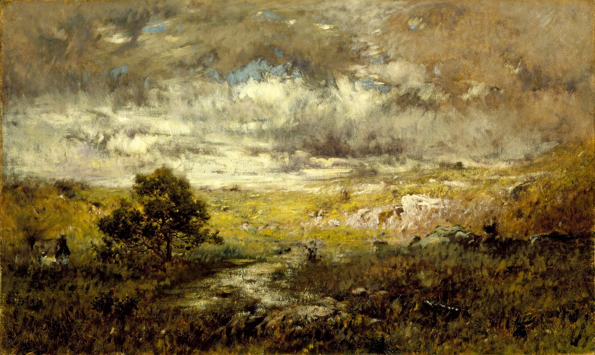 Any Man's Land, by Alexander H. Wyant, unspecified, 1890