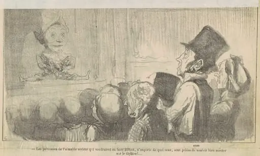 Les personnes de l'aimable société qui ...