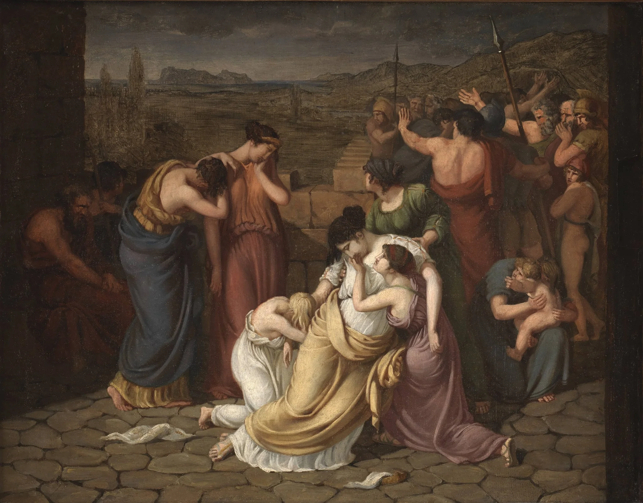 Andromache in Despair at the Sight of Hector's Body