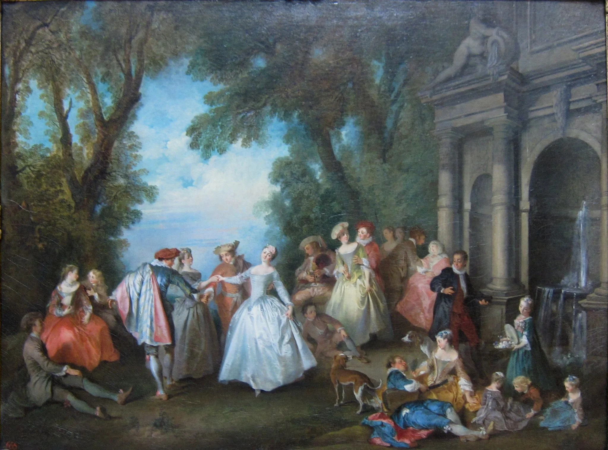 Dance before a Fountain
