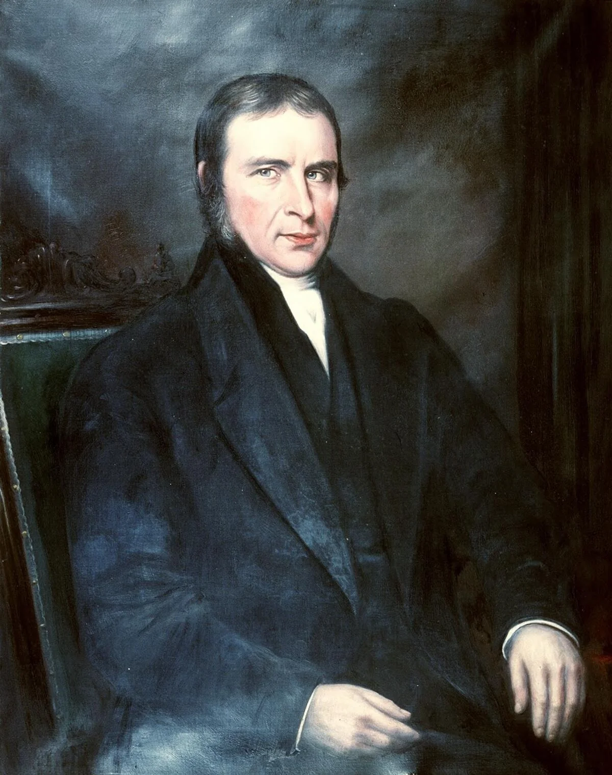 John Jones of Talysarn 1796-1857, by Evan Williams, oil, 1840