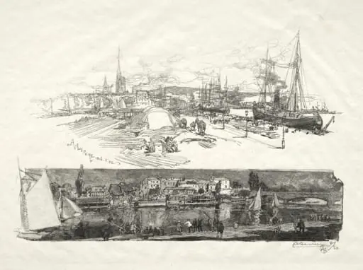 Rouen Illustré:  Les Nouveaux Quais-L'Ile La Croix