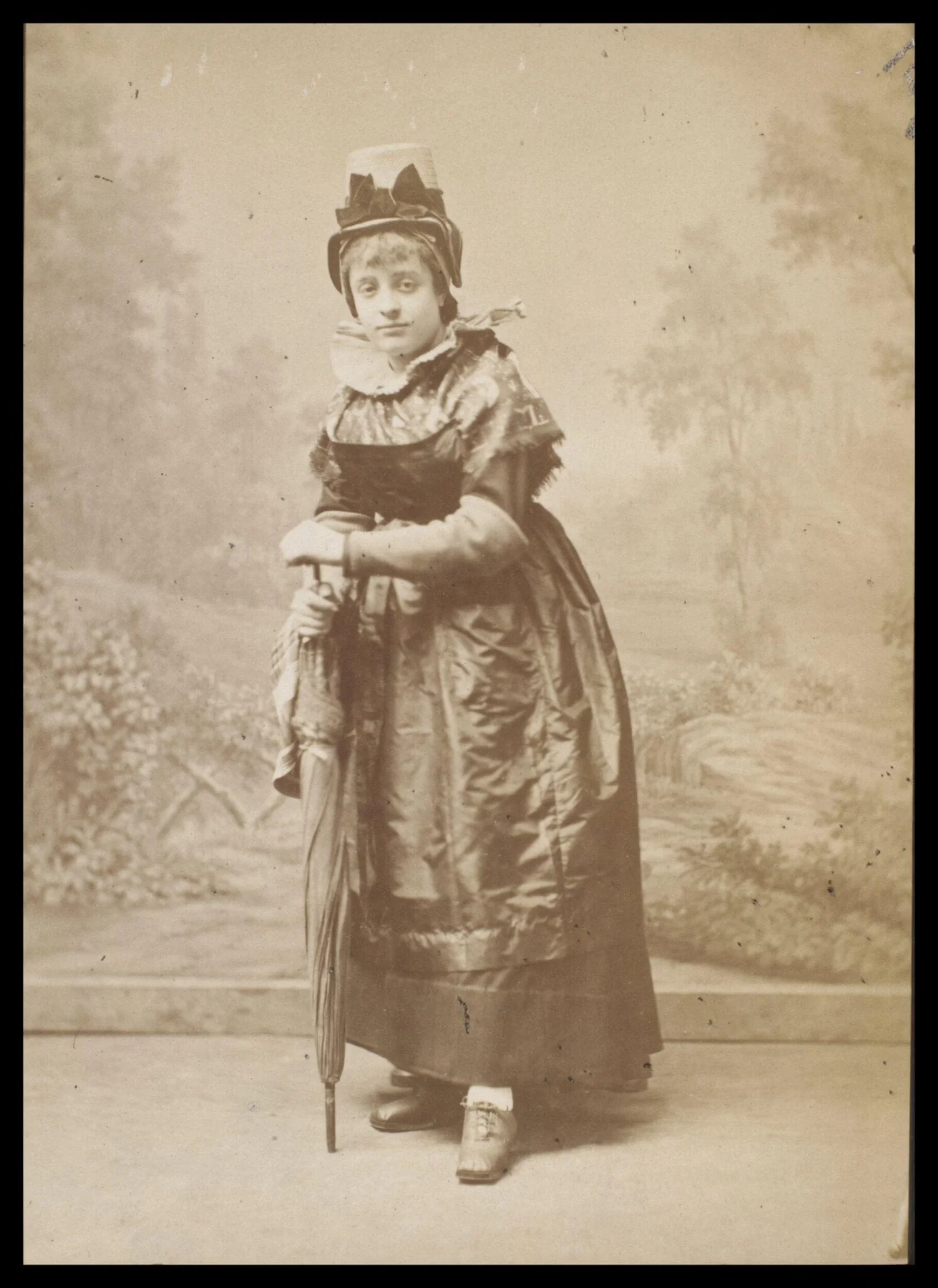 Guy Little Theatrical Photograph, by A. Block, photographic, 1850