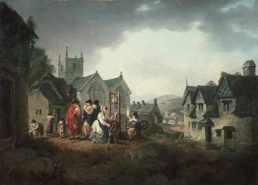 entrance to Llangollen, North Wales