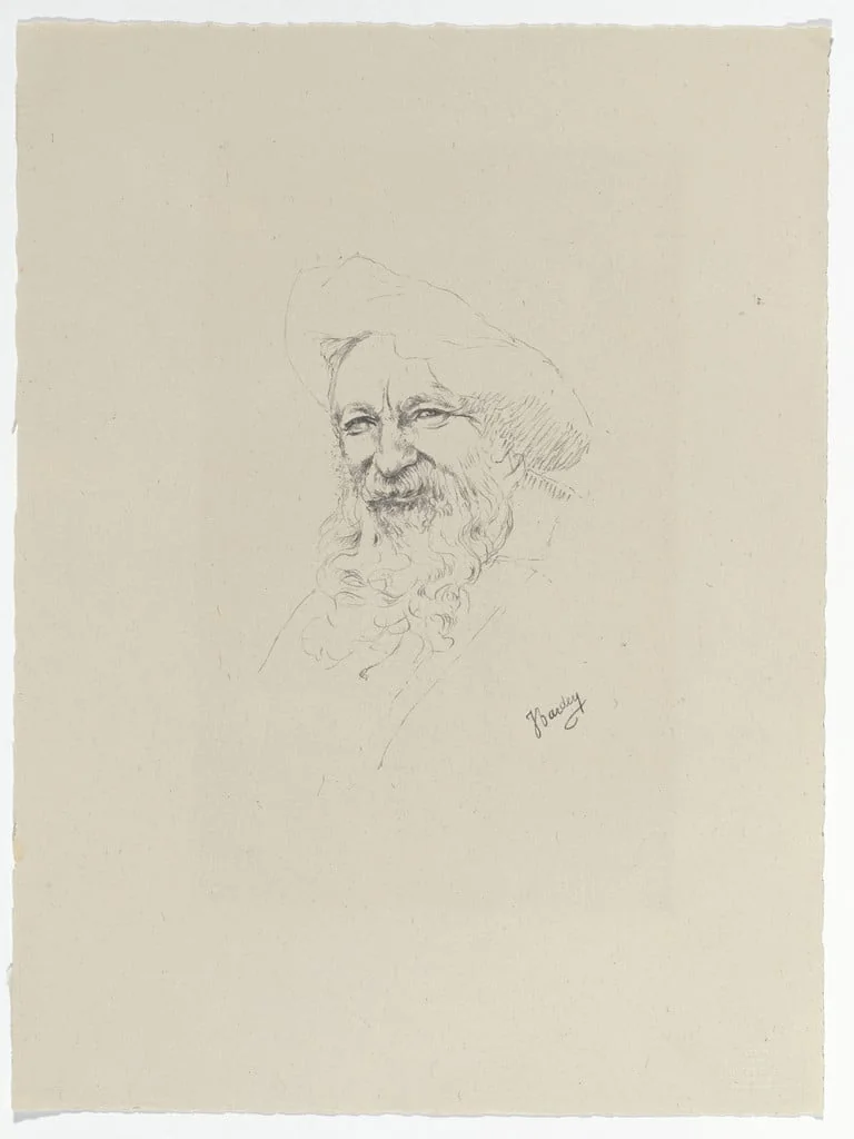 Untitled, by Jeanne Bardey, ink, 1924