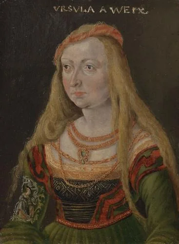 Ursula Weichs, by Unknown, unspecified, 1550