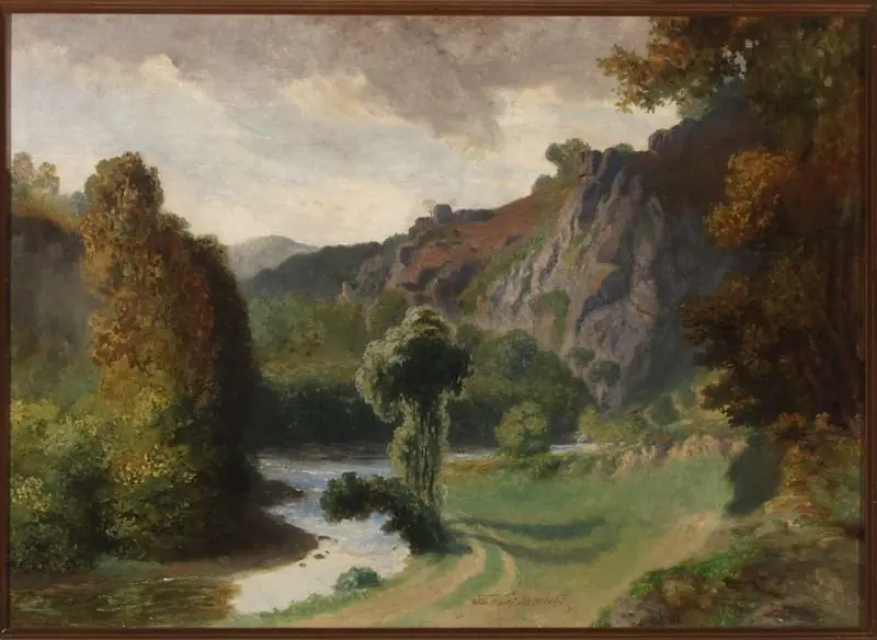 Landscape from Vallée du Cousin