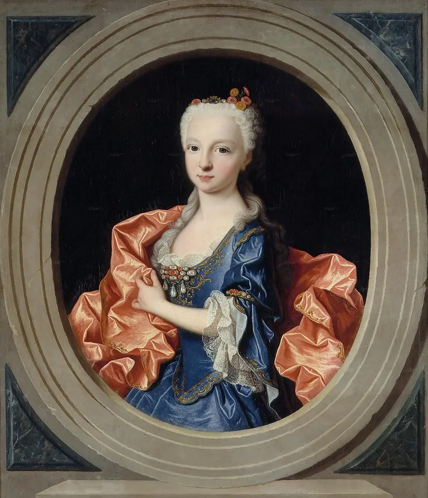 Maria Teresa of Bourbon Infanta of Spain (Future Dauphine of France)