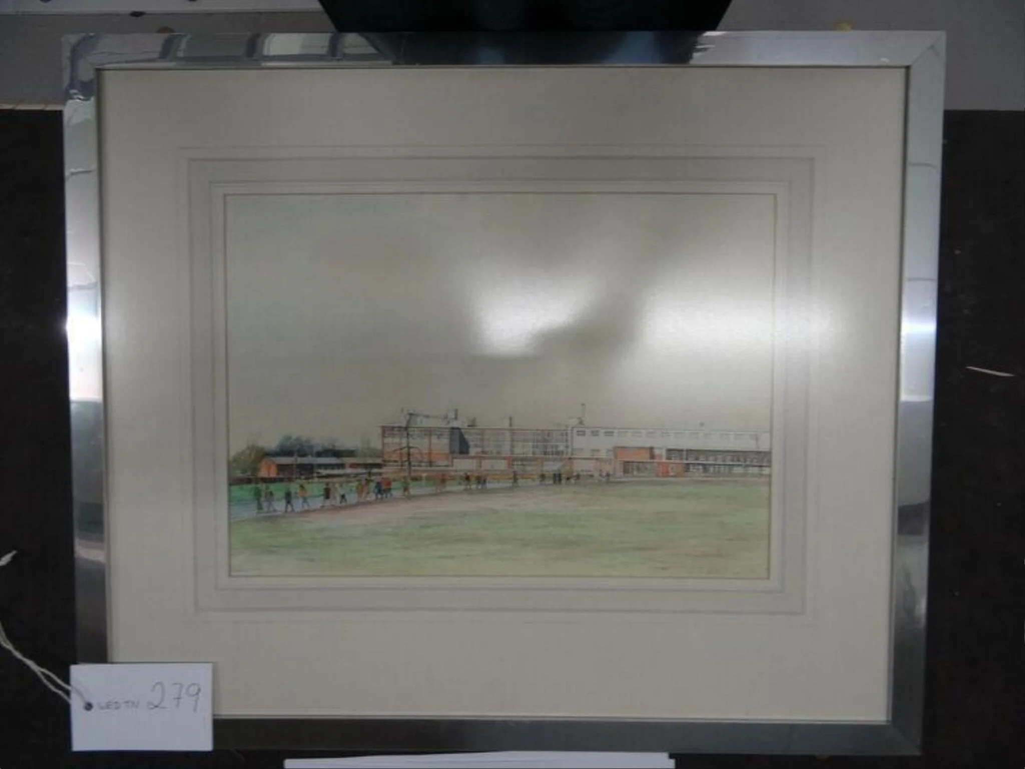 Untitled, by Leonard Griffiths Brammer, watercolor, 1970