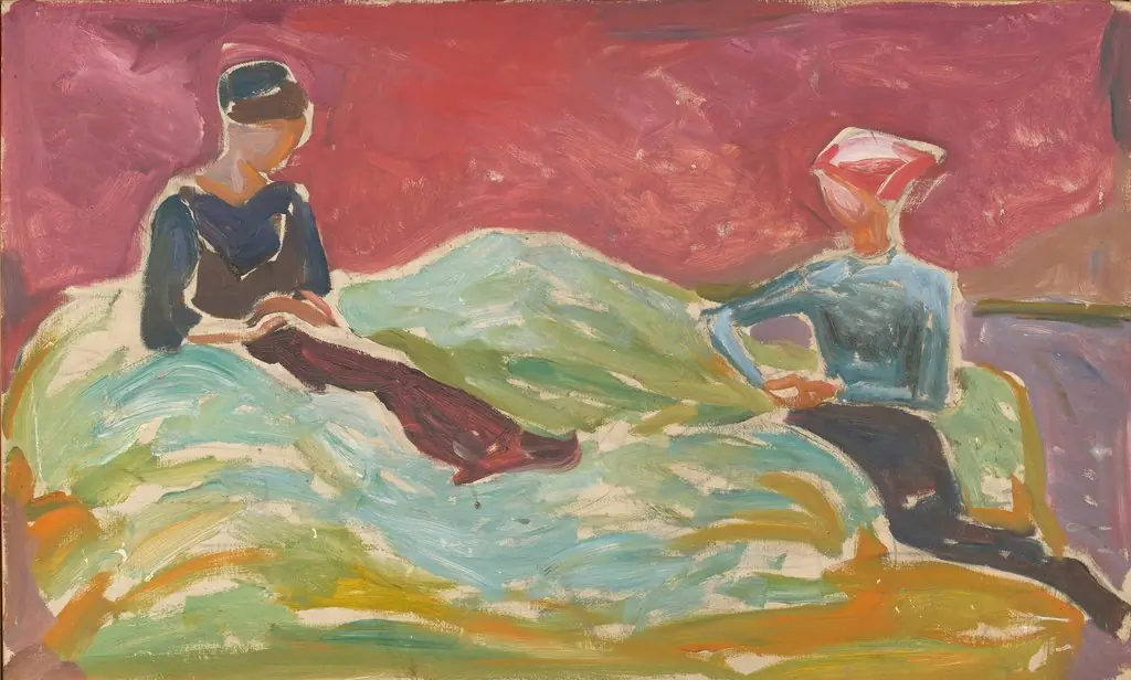 Two Seated Women