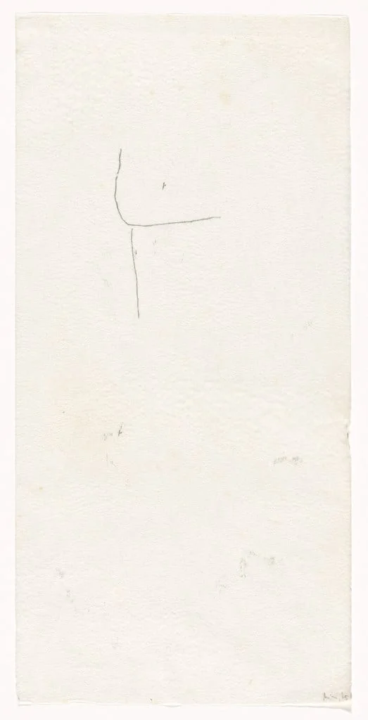 Untitled, by Mira Schendel, oil, 1965