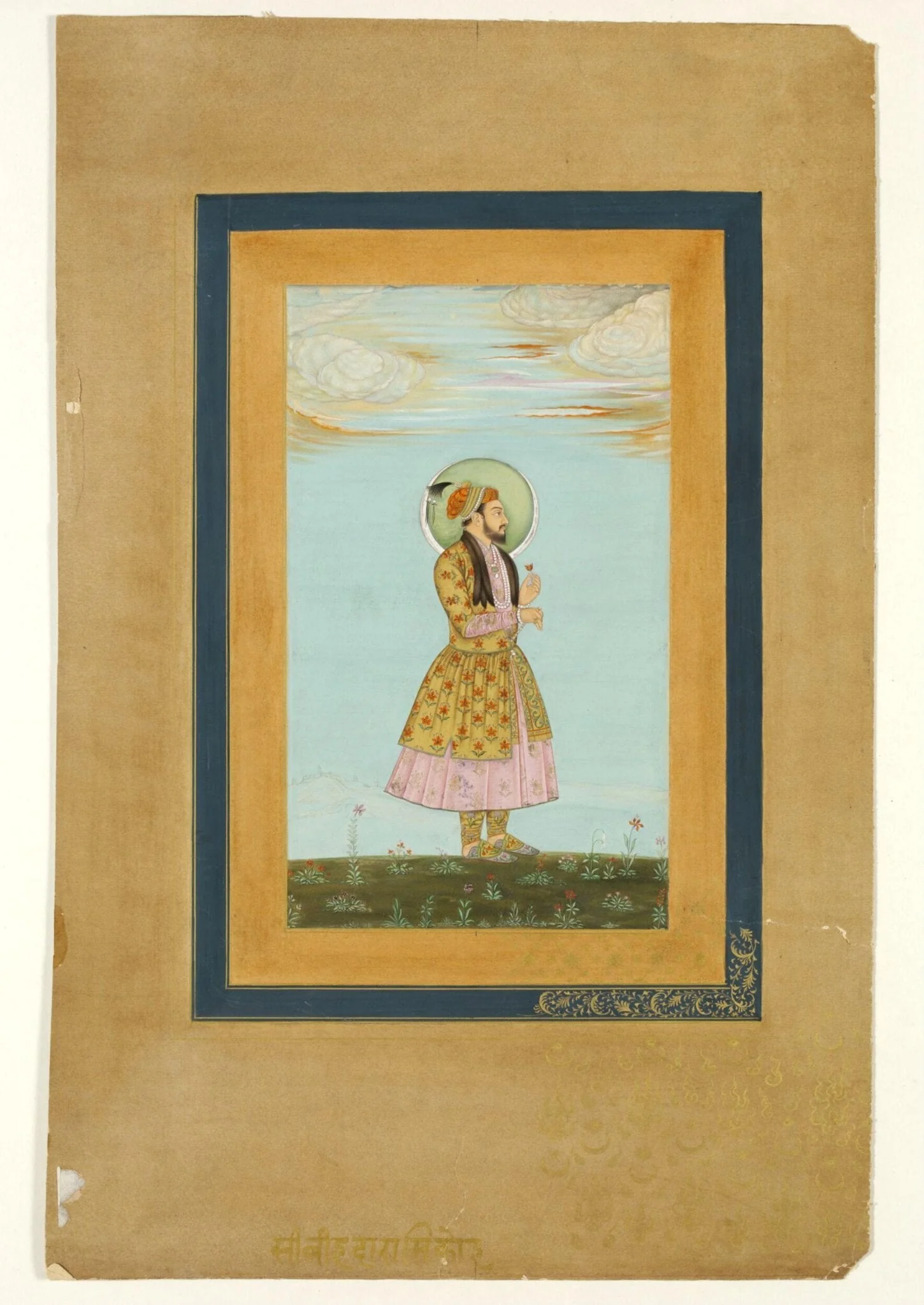 Dara Shikoh, by Nandalal, paint, 1880