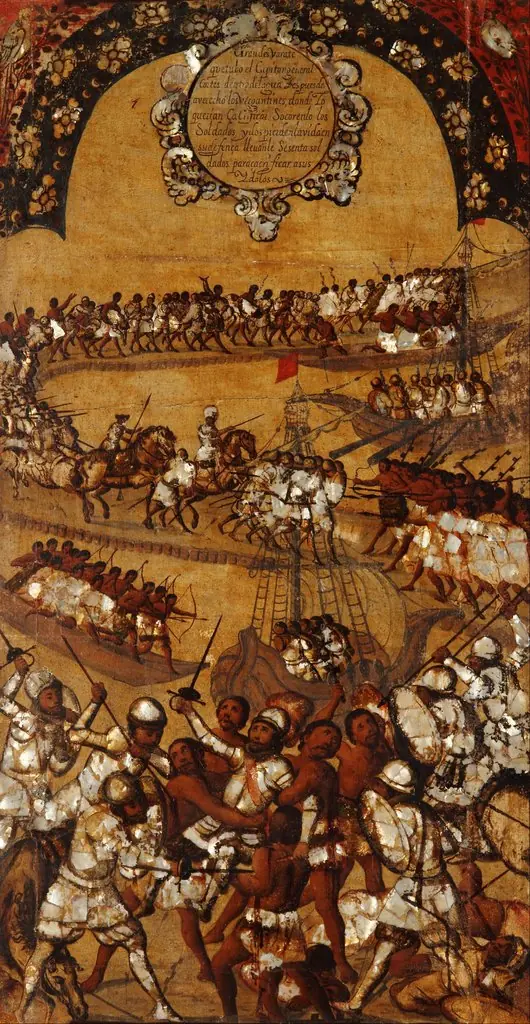 The Conquest of Mexico, Tablet 21